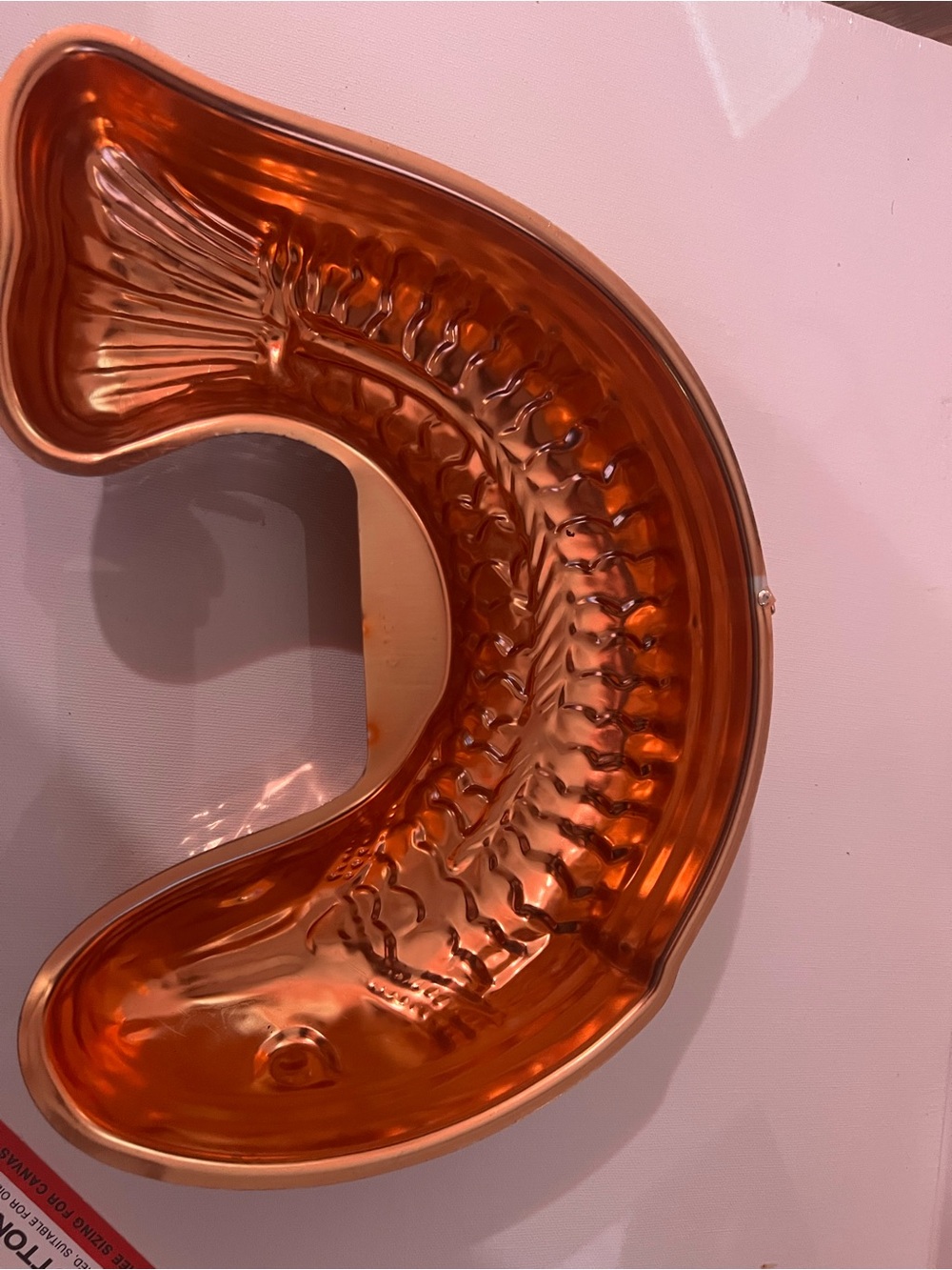 Copper Fish-Shaped Mold